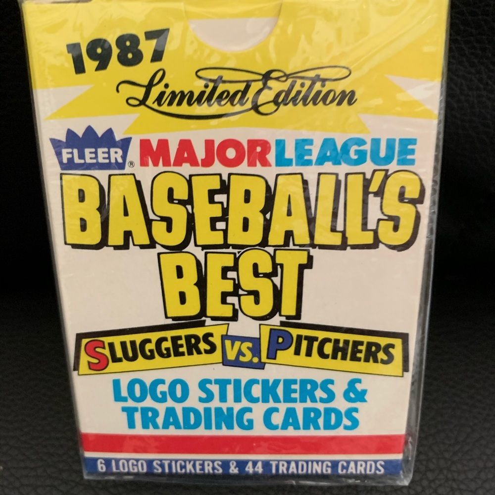 1987 Fleer Baseball card complete set NIB New